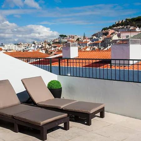 Crucifixo Downtown Terrance & Deluxe Apartment Lisbon